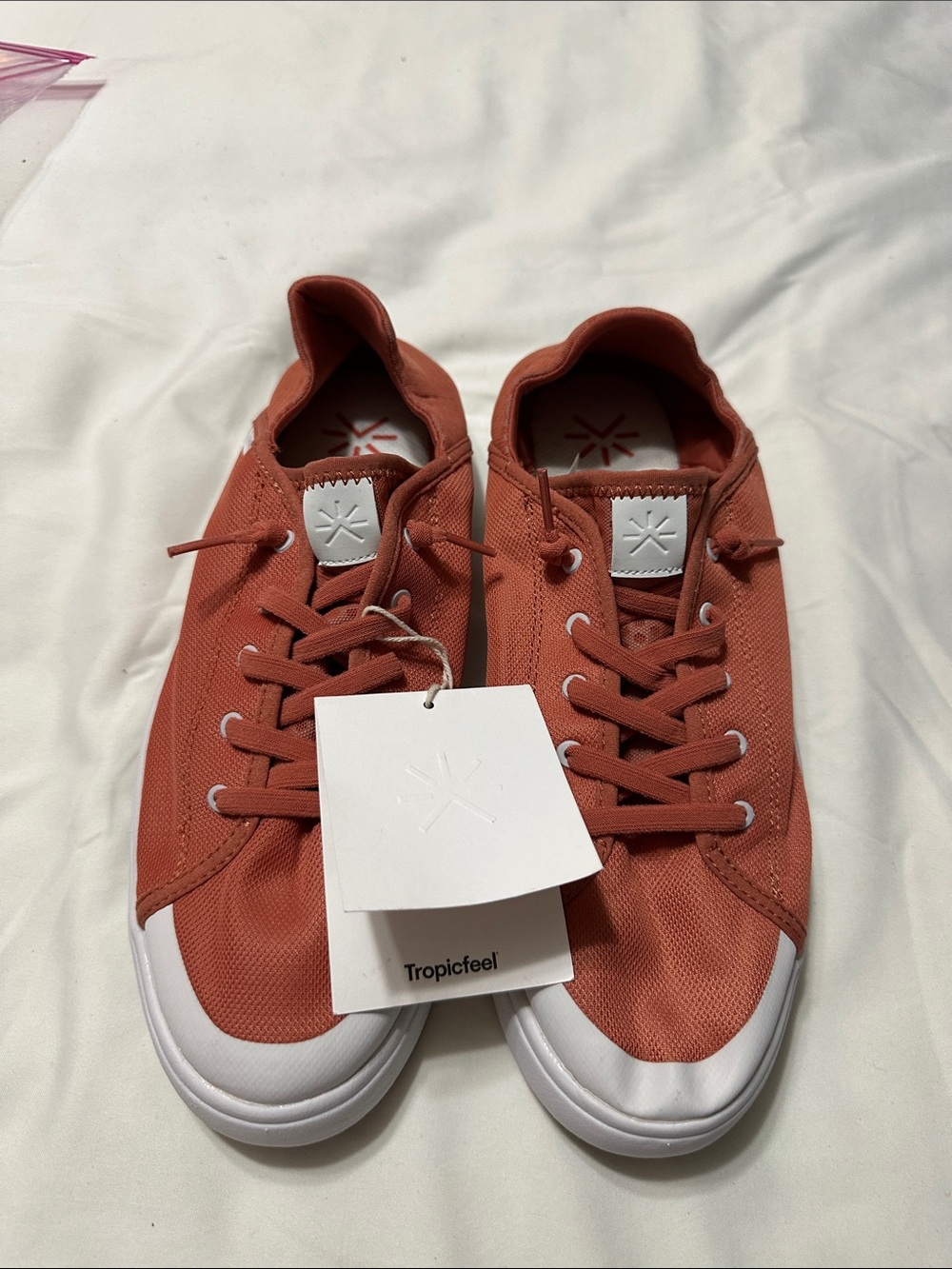 Tropicfeel Men’s Coral Canvas Sneakers